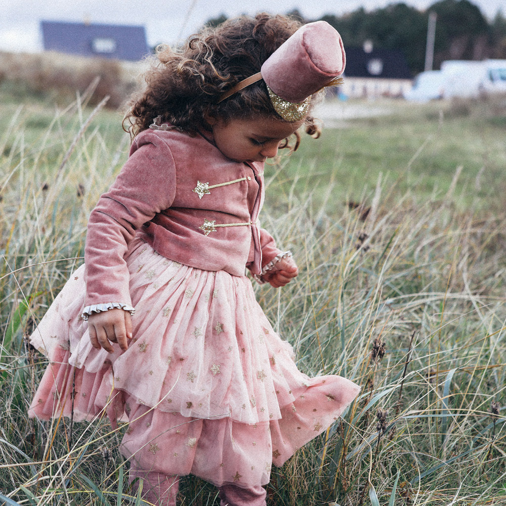 Meri Meri kostyme, Rosa Nøtteknekker – Str. 3–6 år