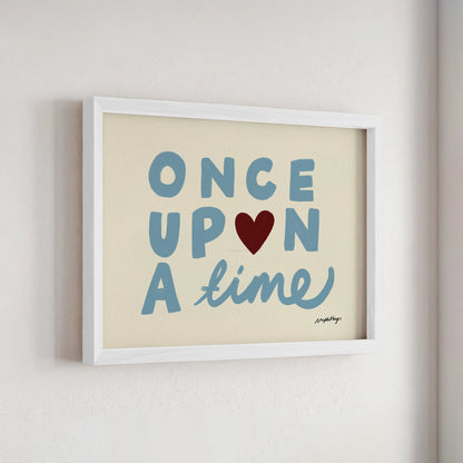 Nephthys Illustrated plakat, Once upon a Time - A4