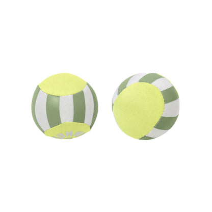 Sunnylife neoprenballer, sett med 2 stk. - Skim Ball Set Tides Out Citrus
