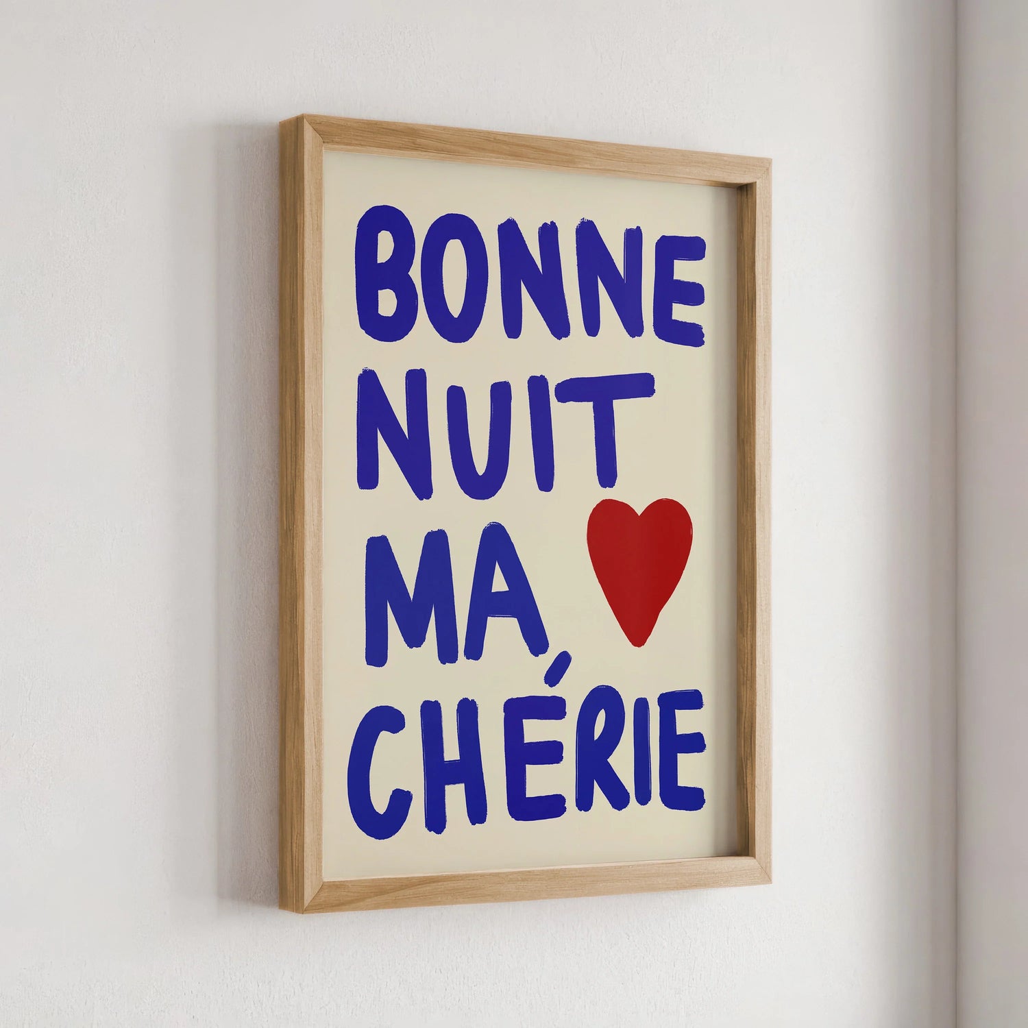 Nephthys Illustrated plakat, Bonne Nuit ma Chérie - A4