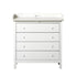 Oliver Furniture Seaside puslekommode med 4 skuffer i hvid