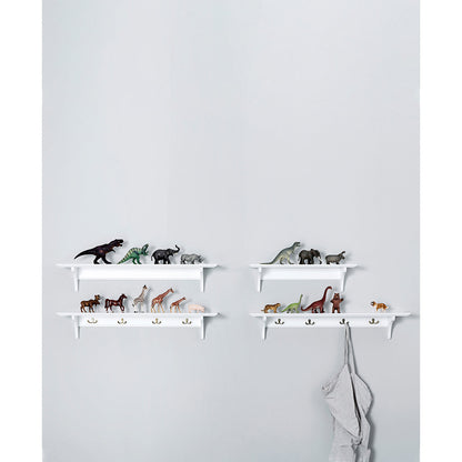 Oliver Furniture Seaside hylle m knagger