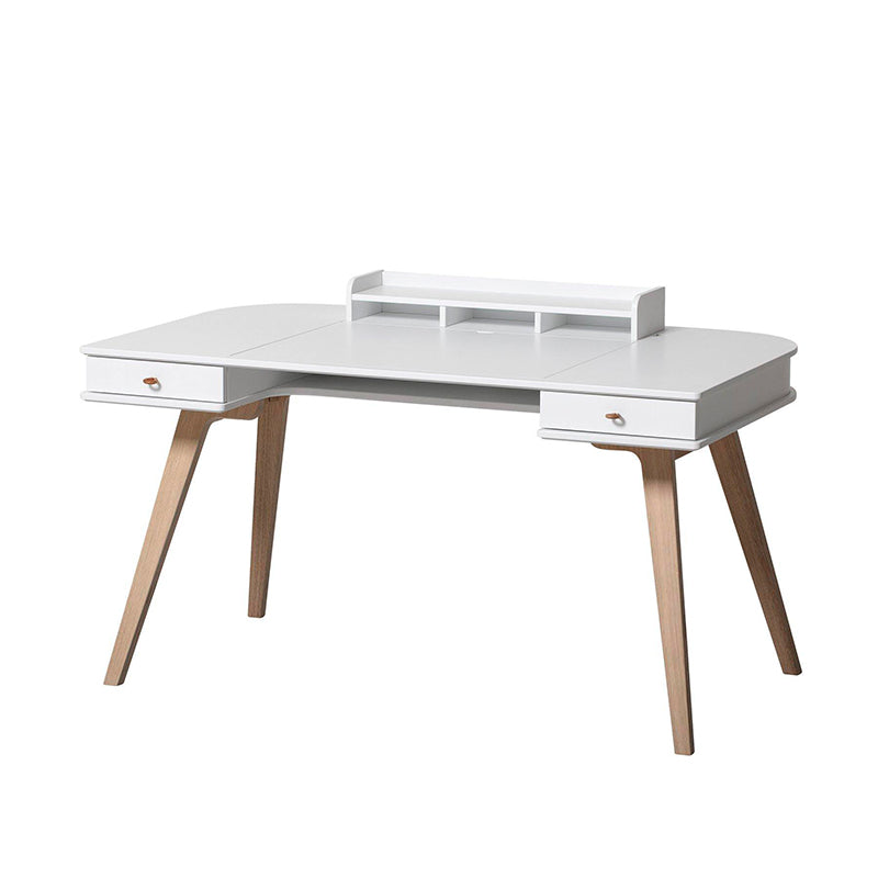 Oliver Furniture Wood skrivebord, 66 cm og lenestol