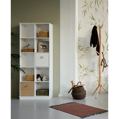 Oliver Furniture Wood reol, 2x5 rom loddrett m sokkel