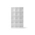 Oliver Furniture Wood reol, 3x5 rum lodret med sokkel