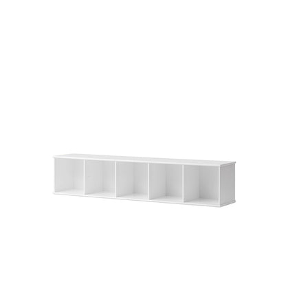 Oliver Furniture Wood reol, 5x1 rom - med eller uten sokkel