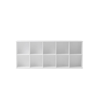 Oliver Furniture Wood reol, 5x2 rum - med eller uden vandret sokkel