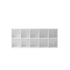Oliver Furniture Wood reol, 5x2 rum - med eller uden vandret sokkel