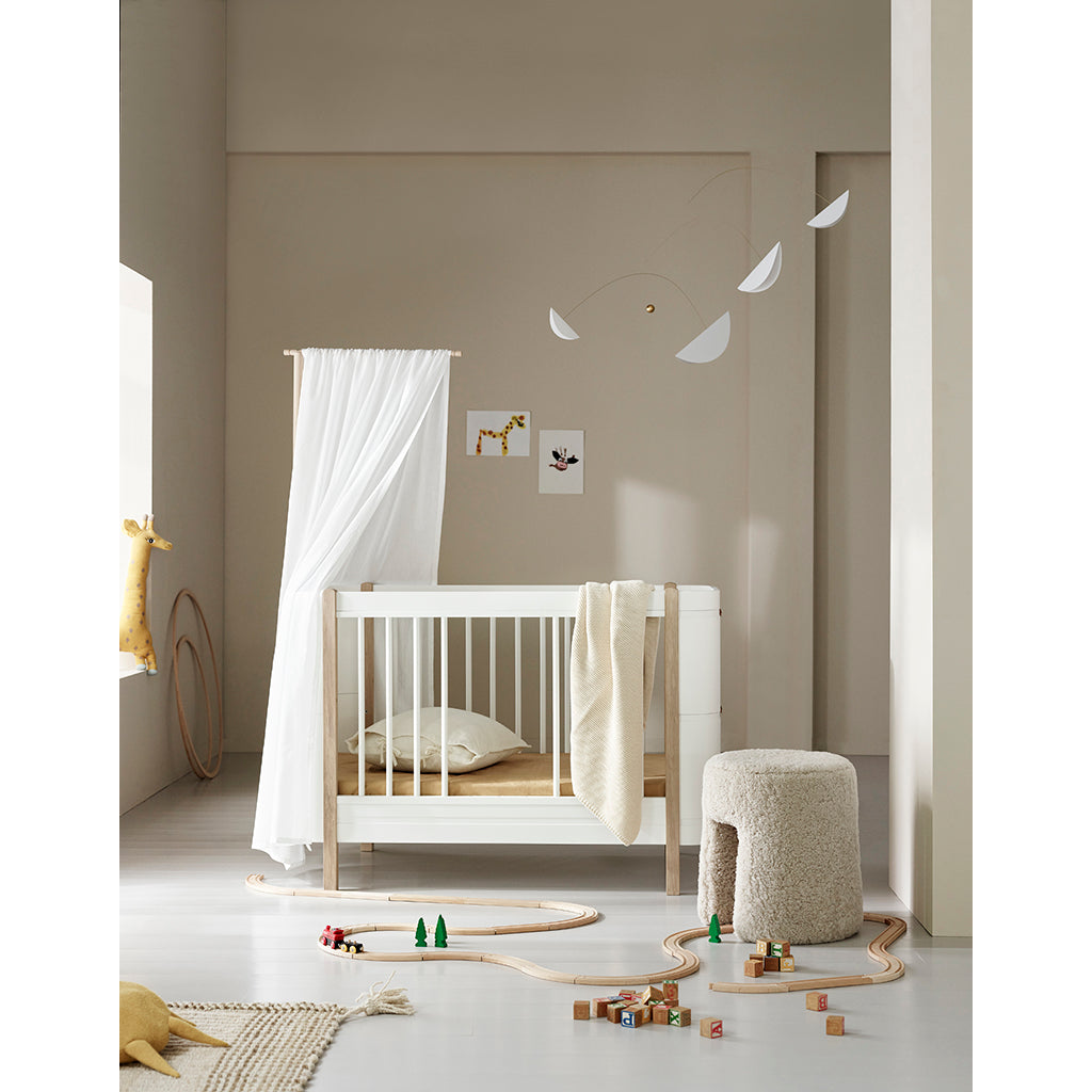 Oliver Furniture Wood Mini+ basic sengehimmel, Hvit