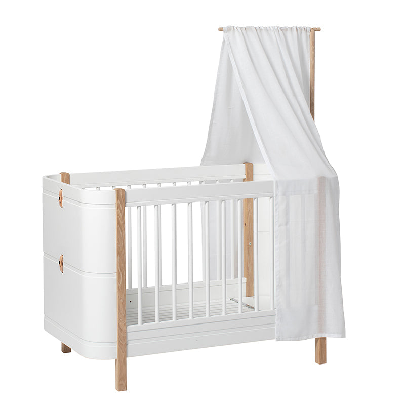 Oliver Furniture Wood Mini+ basic sengehimmel, Hvit