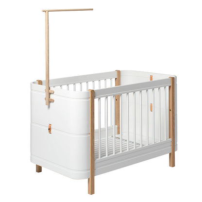 Oliver Furniture Wood holder til Mini+ basic sengehimmel eller uro, Eik