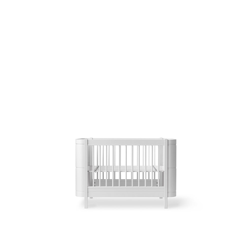 Oliver Furniture, Wood Mini+ sprinkelseng eksl. junior kit - hvit