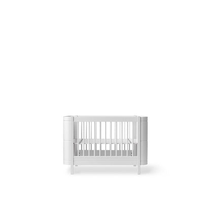 Oliver Furniture, Wood Mini+ sprinkelseng eksl. junior kit - hvit