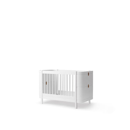 Oliver Furniture, Wood Mini+ sprinkelseng eksl. junior kit - hvit
