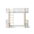 Oliver Furniture, Wood Original højseng - hvid/eg
