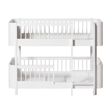 Oliver Furniture Wood Mini+ halvhøj køjeseng, hvid