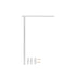 Oliver Furniture Wood holder til Mini+ basic sengehimmel eller uro, Hvid