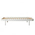 Oliver Furniture Wood Lounger seng hvid med tremmebund