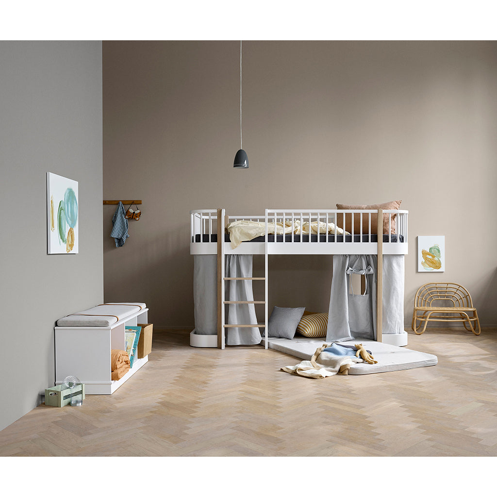 Oliver Furniture, Wood Original, halvhøy seng - Eg
