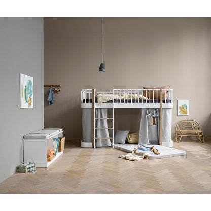 Oliver Furniture, Wood Original, halvhøy seng - Eg