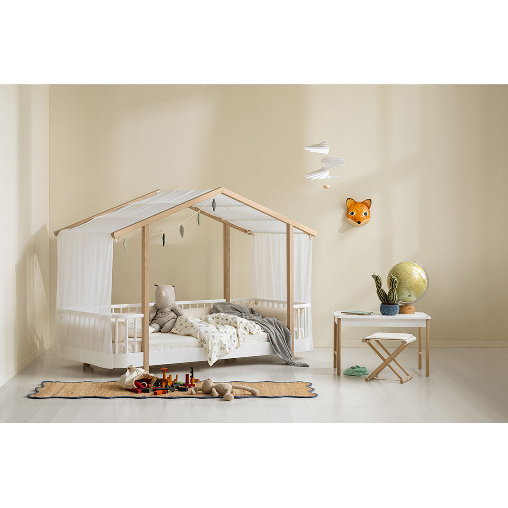 Oliver Furniture, Wood Original husseng, UTEN telt – Hvit/eik