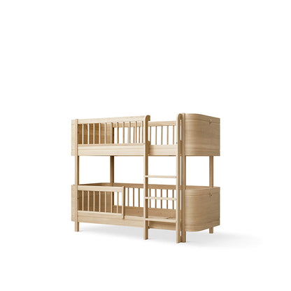 Oliver Furniture, Wood Mini+ halv høy køyeseng - Eik