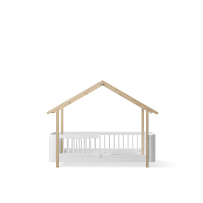 Oliver Furniture, Wood Mini+ Husseng - Hvid/eg