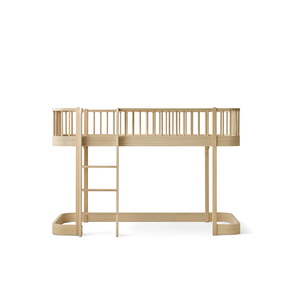 Oliver Furniture, Wood Original, halvhøj seng - Eg
