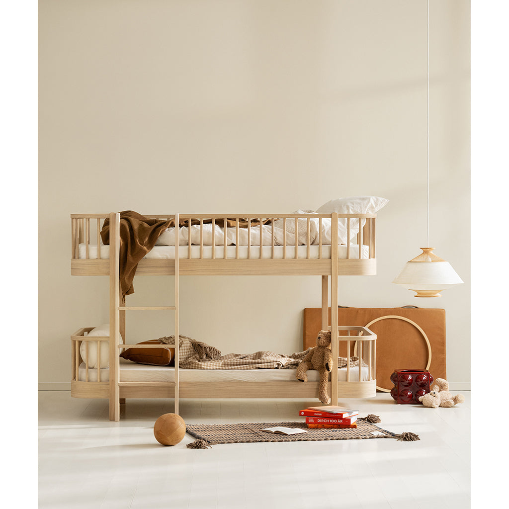 Oliver Furniture, Wood Original halvhøy køyeseng - Eik