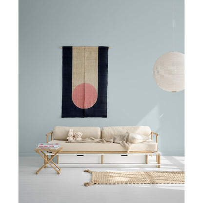 Oliver Furniture, Camp sofaseng - Hvit/eik