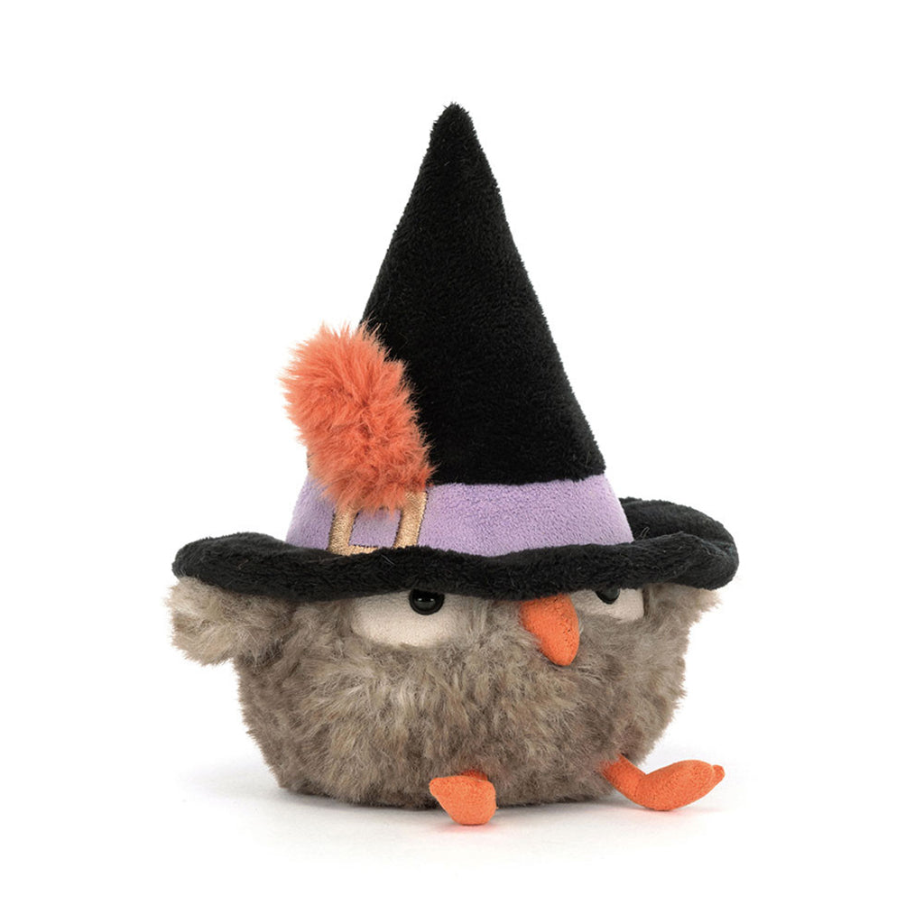 Jellycat bamse, Halloween, Heccaty Hootnightly ugle – 17 cm