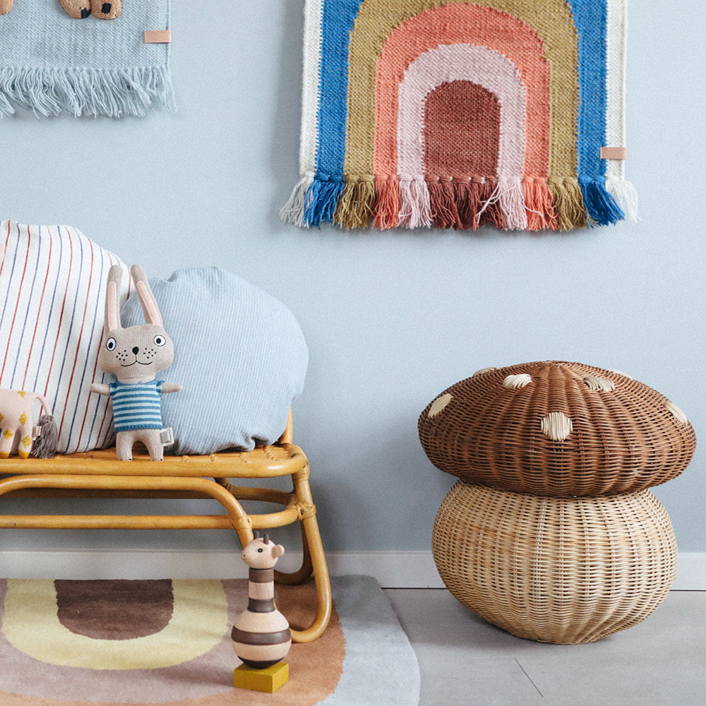 OYOY Kurv, Mushroom - Natur