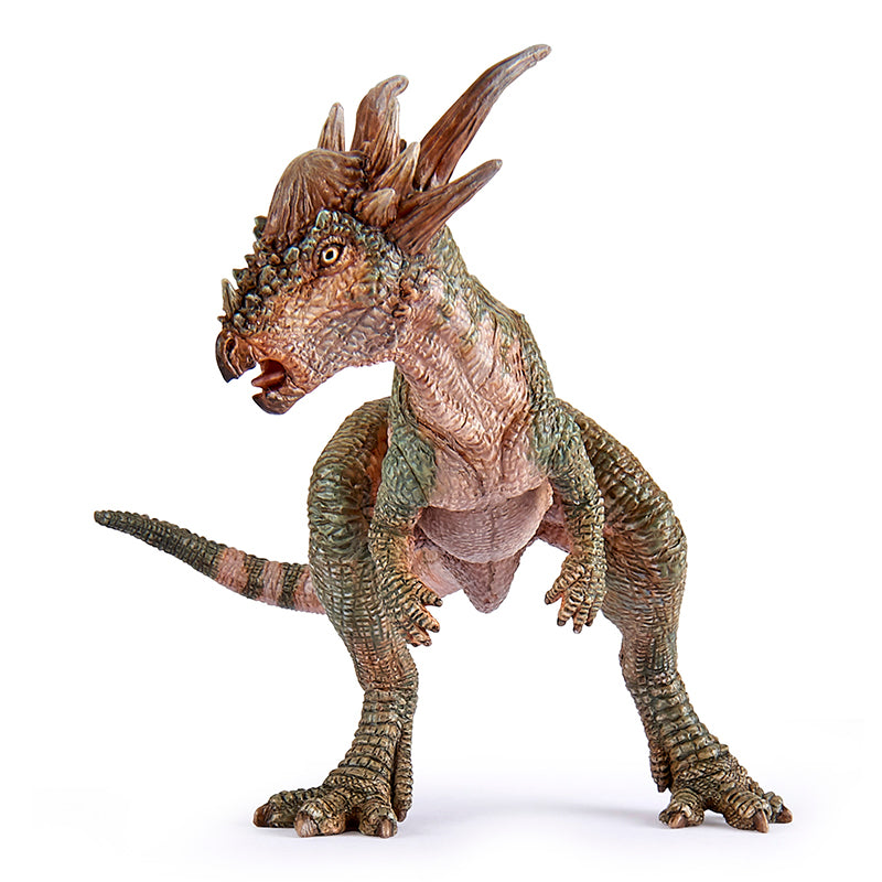 Papo dinosaur Stygimoloch legetøjsfigur i brun og grøn
