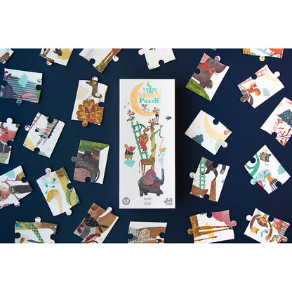 Londji puslespill, Up to the moon - 24 biter