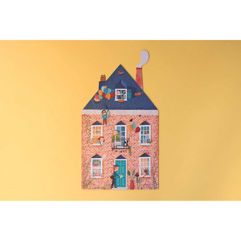 Londji puslespill, vendbart, Welcome to my home - 36 brikker