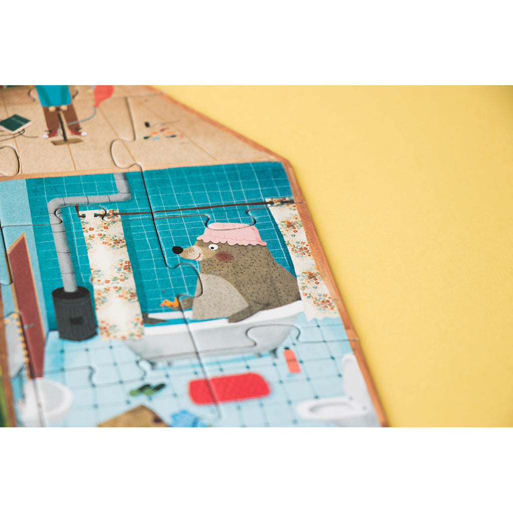 Londji puslespill, vendbart, Welcome to my home - 36 brikker