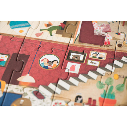 Londji puslespill, vendbart, Welcome to my home - 36 brikker