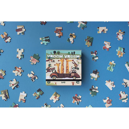 Londji lomme-puslespill, Vroom Vroom - 50 brikker