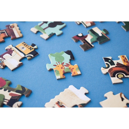 Londji lomme-puslespill, Vroom Vroom - 50 brikker