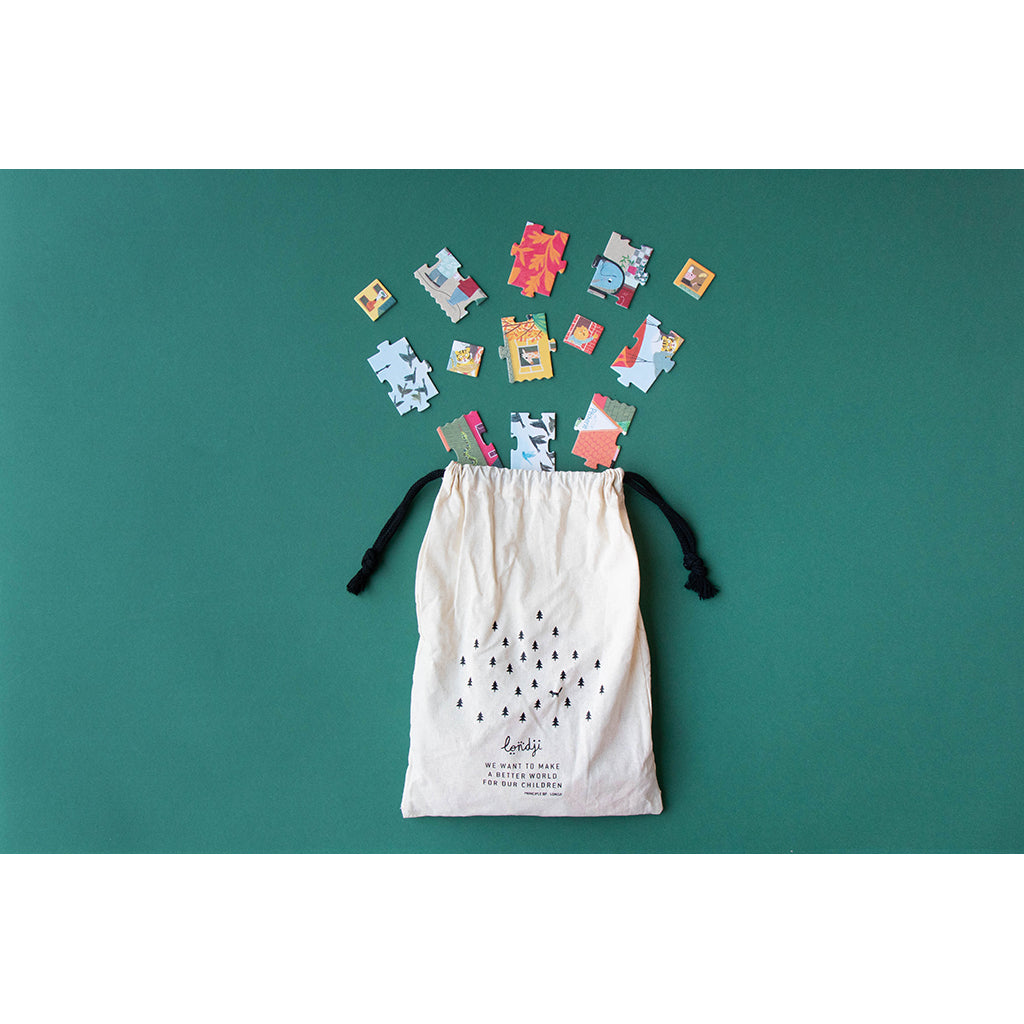 Londji puslespill, Look up - 100 brikker