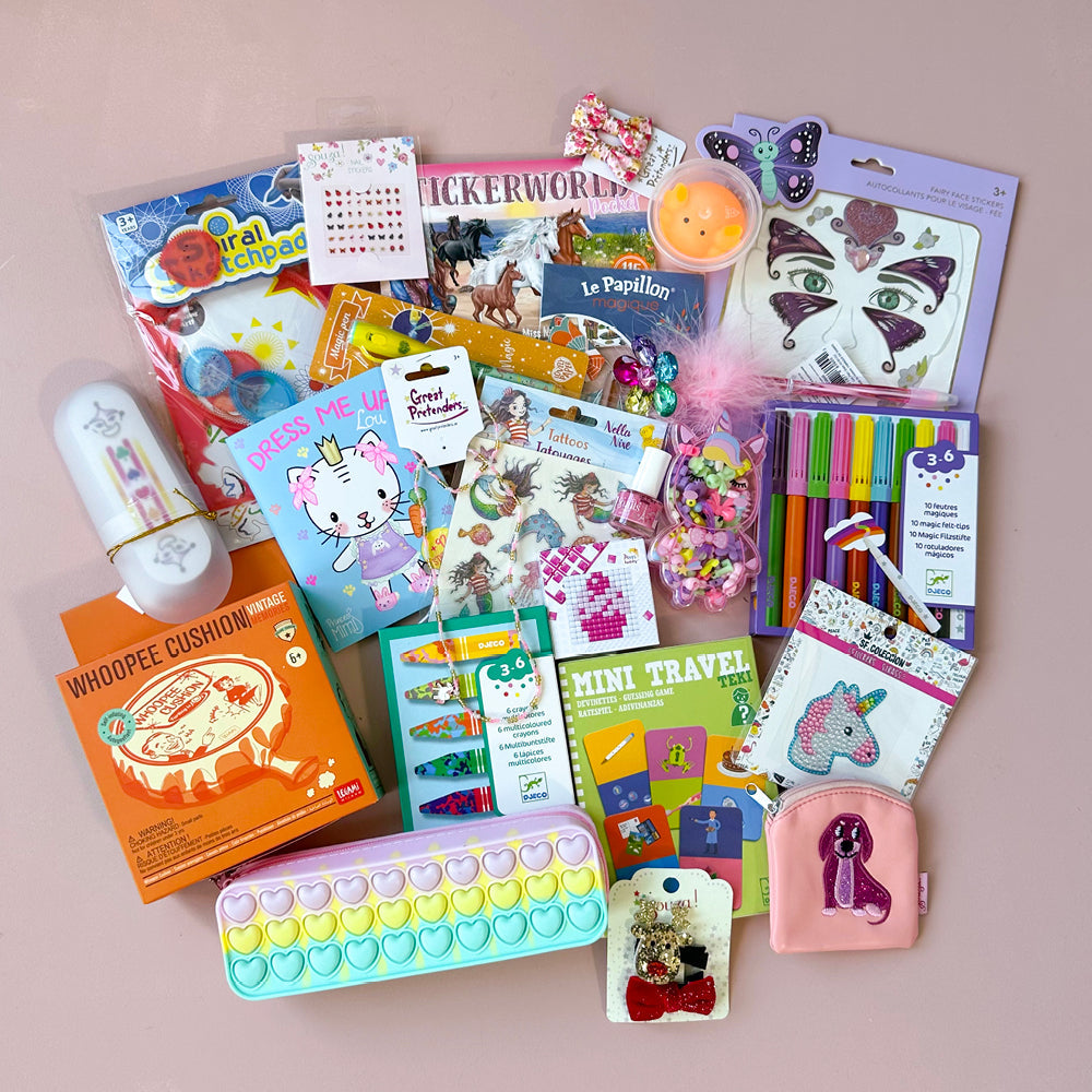 Ferdig pakkekalender, Jente 5-6 år