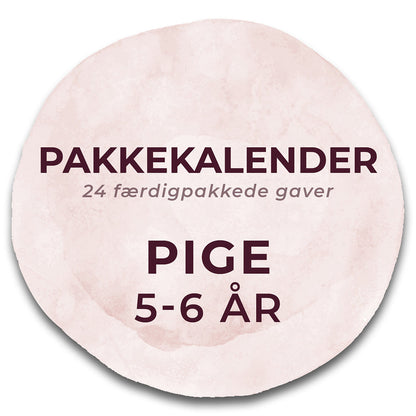 Færdig pakkekalender, Pige 5-6 år