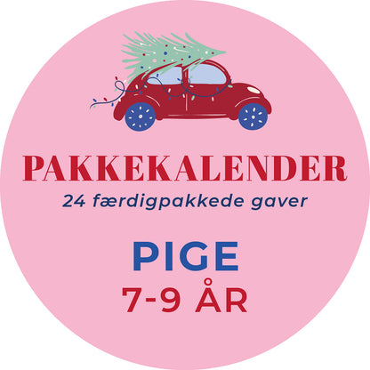 Færdig pakkekalender, Pige 7-9 år