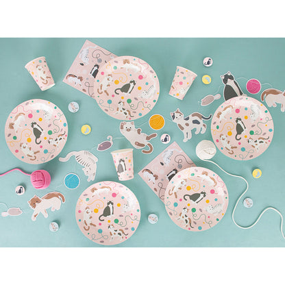 My Litte Day pappkopper, 8 stk. Cat