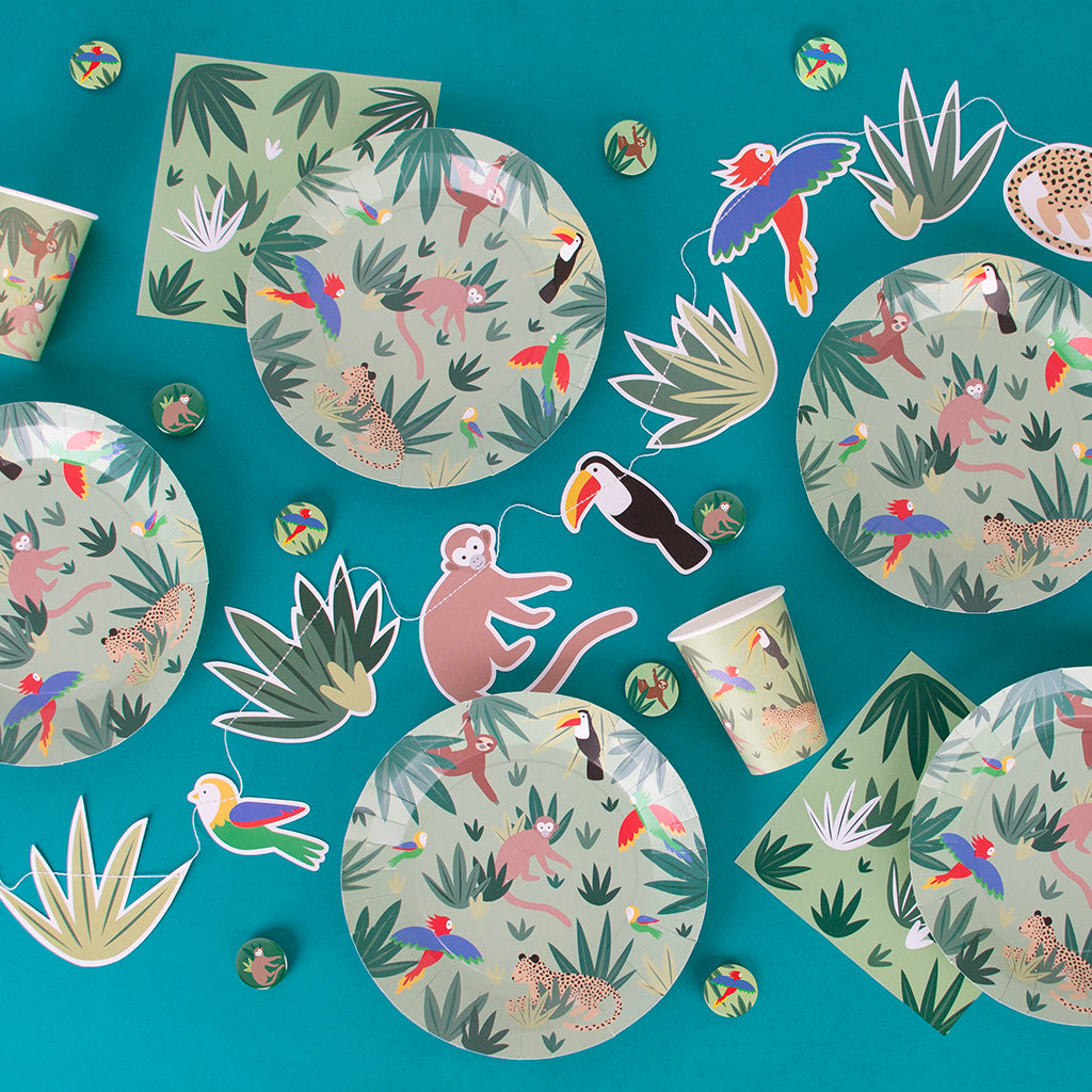 My Little Day pappkopper, 8 stk. Tropical