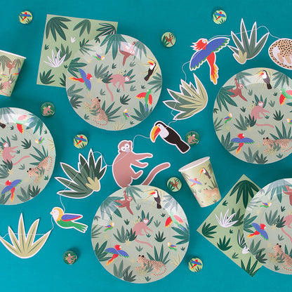 My Little Day pappkopper, 8 stk. Tropical