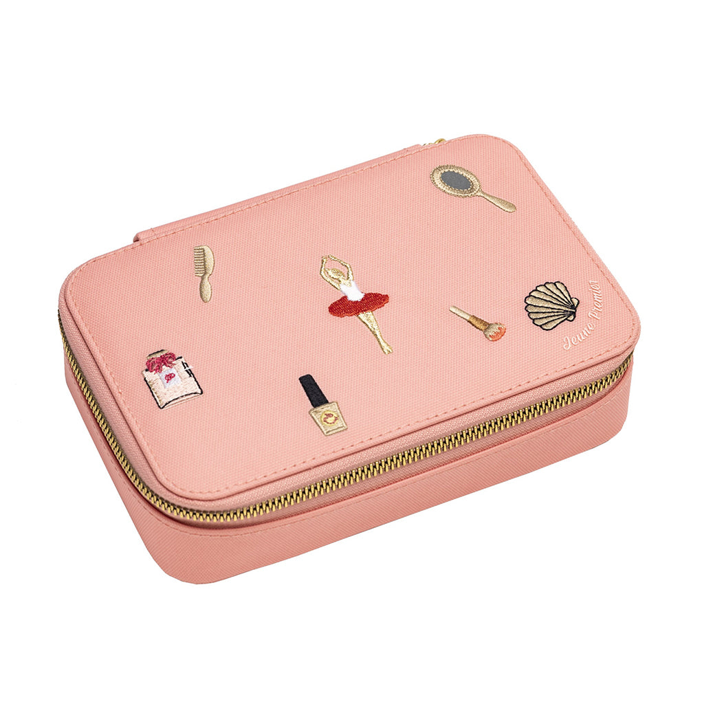 Jeune Premier Penalhus med innhold, Jewellery Box Pink