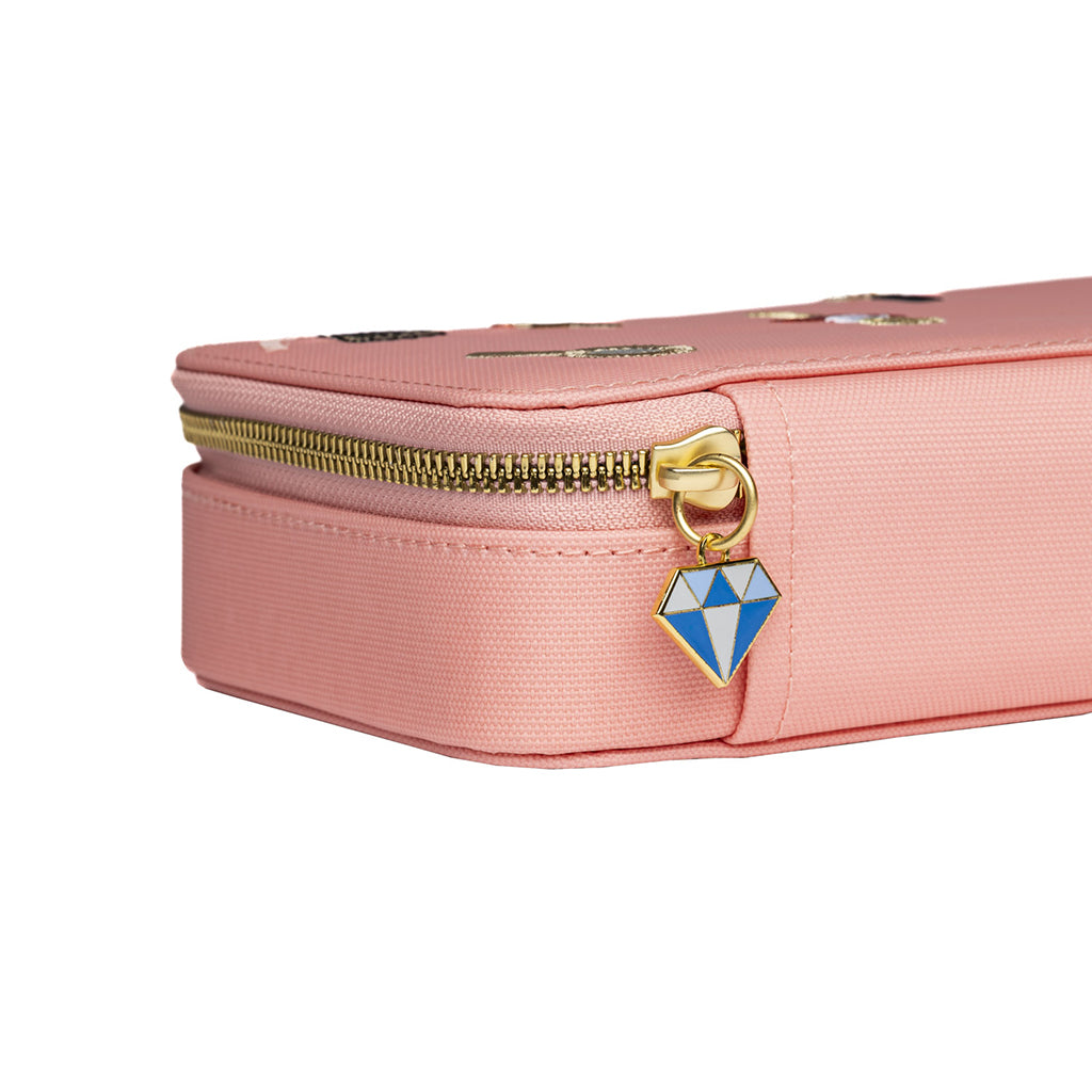 Jeune Premier Penalhus med innhold, Jewellery Box Pink