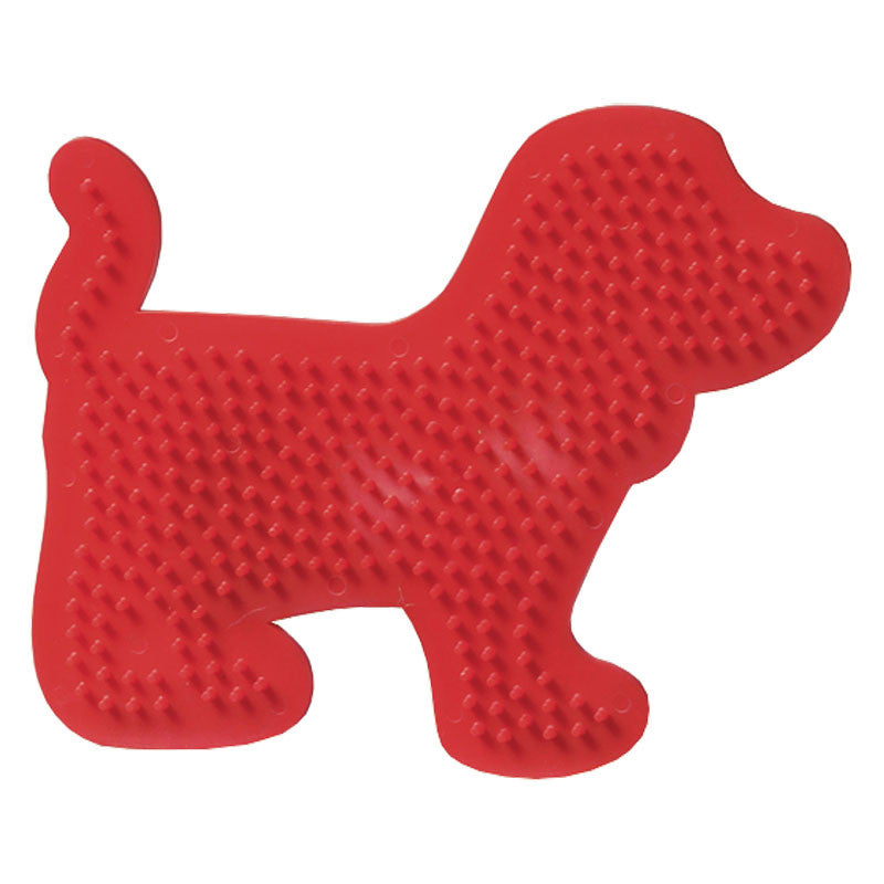 Perleplate, hund - rød