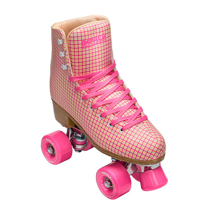 Impala rulleskøyter til barn, Pink Tartan - str. 35-40